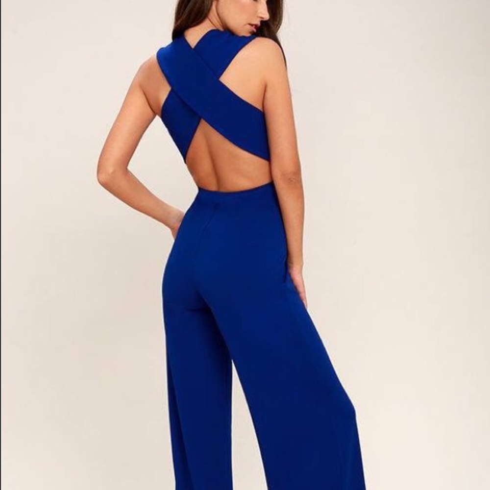 NWT LULU’s Thinking out loud jumpsuit
